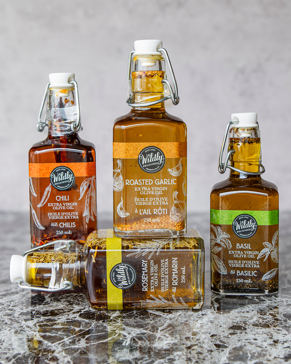 Roasted Garlic Infused Extra Virgin Olive Oil – Wildly Delicious