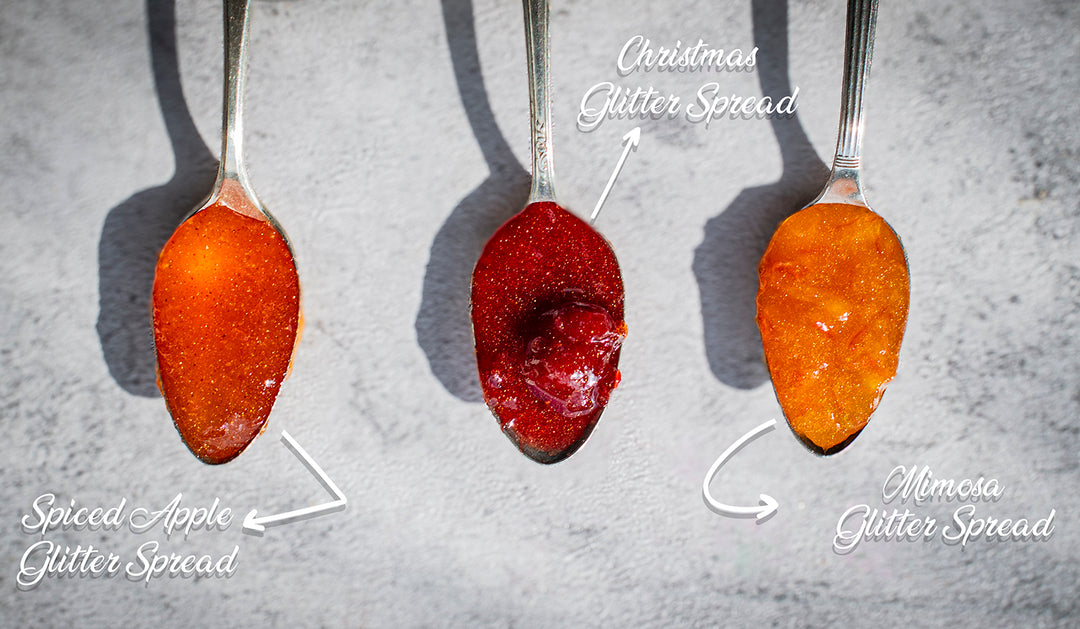 Mimosa Glitter Spread – Wildly Delicious Preserve Co. Ltd.
